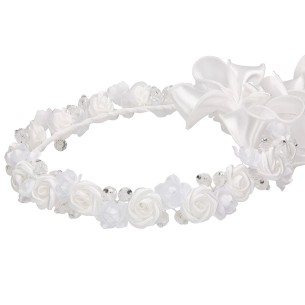White wreath 077