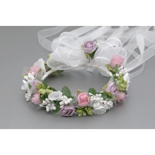 Wreath for a bun 010