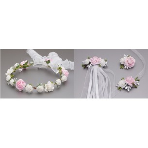 WIANKI KOMUNIJNE ,BRANSOLETKA,DO ŚWIECY,DO TOREBKI