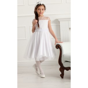 Sukienka krótka z tiulem koronką na przebranie Suzana