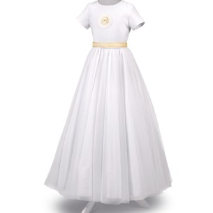 Alba dla dziewczynki Liliana z tiulem.