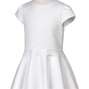 Biała Sukienka komunijna Linkda na miarę