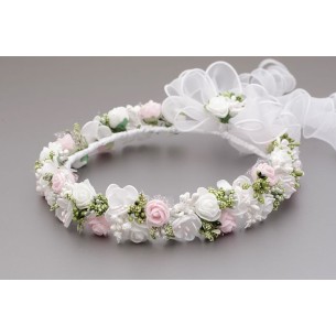 White wreath 120