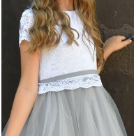 Sukienka krótka Maggie pokomunijna