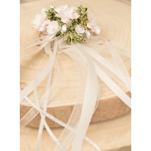 OZDOBA NA ŚWIECĘ STROIK komunijny 74