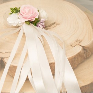 copy of Ozdoba na świecę stroik komunijny 91