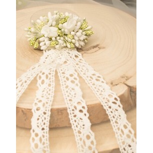 copy of Ozdoba na świecę stroik komunijny 91