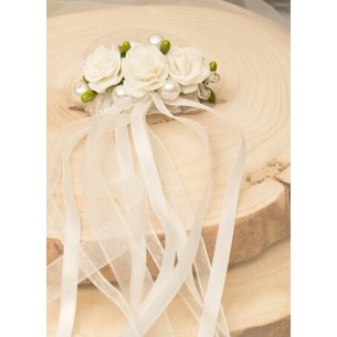 copy of Ozdoba na świecę stroik komunijny 91