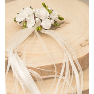 copy of Ozdoba na świecę stroik komunijny 91