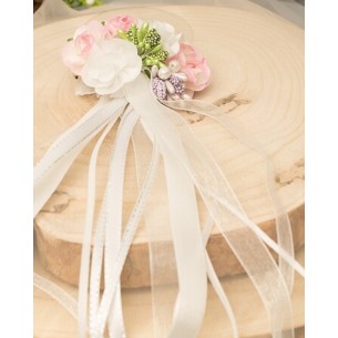 copy of Ozdoba na świecę stroik komunijny 91