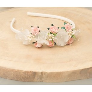 Opaska do włosów komunijna 02