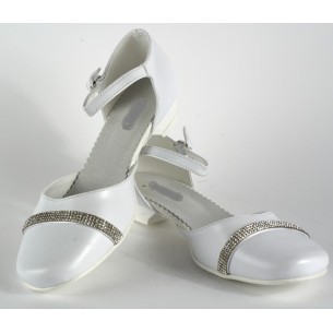 copy of Buty komunijne Balerinki srebrne