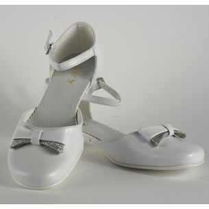 copy of Buty komunijne Balerinki srebrne