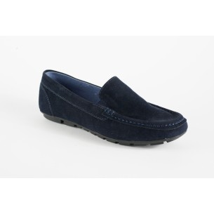 Buty  mokasyny granatowe dla chłopca