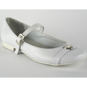 copy of Buty komunijne Balerinki srebrne