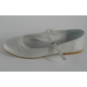 copy of Buty komunijne Balerinki srebrne