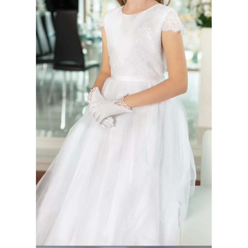 copy of Sukienka Biała Poezja Żorżeta