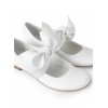 copy of Buty komunine białe balerinki