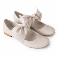 copy of Buty komunine białe balerinki