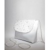 Purse White Rose