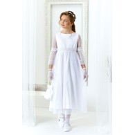 SUKIENKA  WIZYTOWA Biała komunijna Charlotte NA PRZEBRANIE