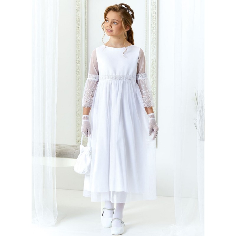 SUKIENKA  WIZYTOWA Biała komunijna Charlotte NA PRZEBRANIE