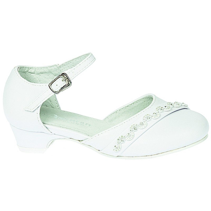 copy of Buty komunijne Balerinki srebrne