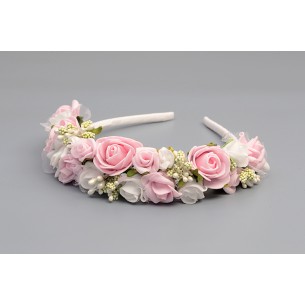 Opaska do włosów różyczki 042