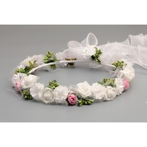 copy of Kwiatowy wianek komunijny  168C