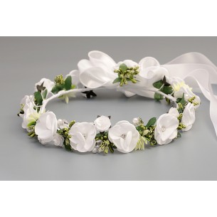 Wianek komunijny kwiatowy 178