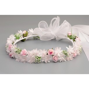 Wianek komunijny kwiatowy 177