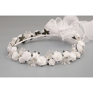 Wianek komunijny kwiatowy 175