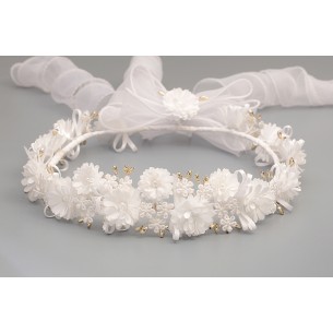 copy of Kwiatowy wianek komunijny  168C