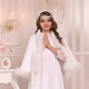 Pelerynka  Do Komunii Świętej Angelina z marabutem